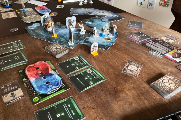 Frosthaven: Rozehraná hra